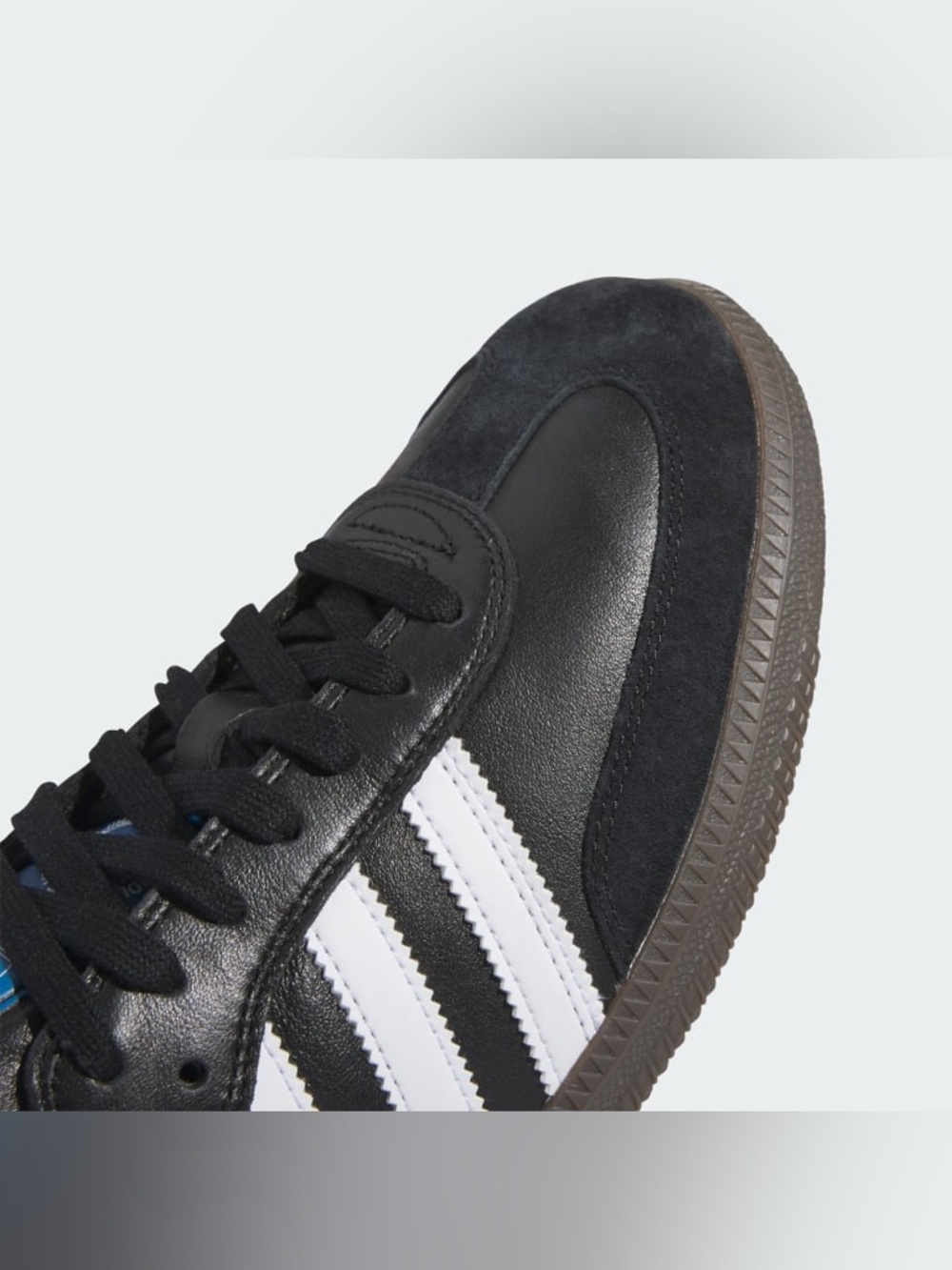 🆕 adidas Samba ADV Black White Gum Men’s Size 10 NWT Classic Skate Shoe - Picture 7 of 8